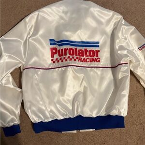 ⭐️ Swingster’a Purolator Racing Satin Jacket Men’s Size Large